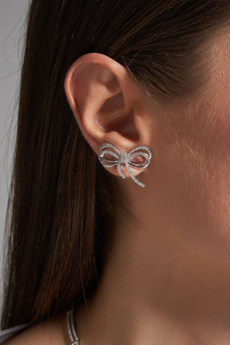 Glam Bows Earring