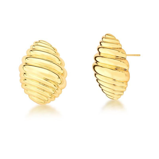 Croissant Convex Golden Earring