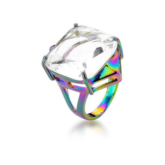 Spike Square Ring - Size 23