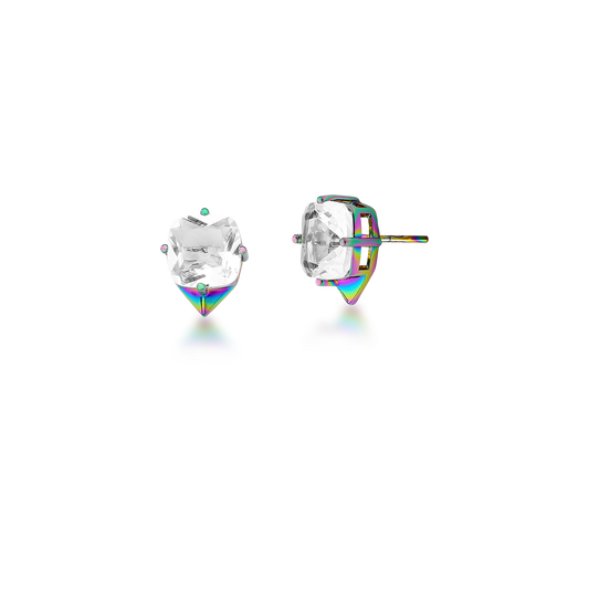 Spike Square Earring