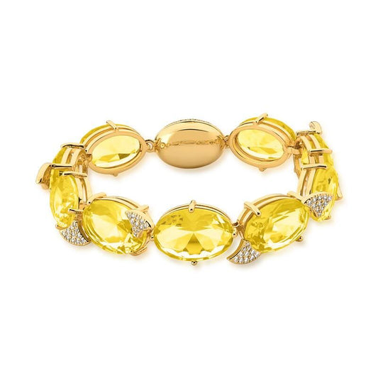 Magic Crystals Prasiolite Crystal Bracelet